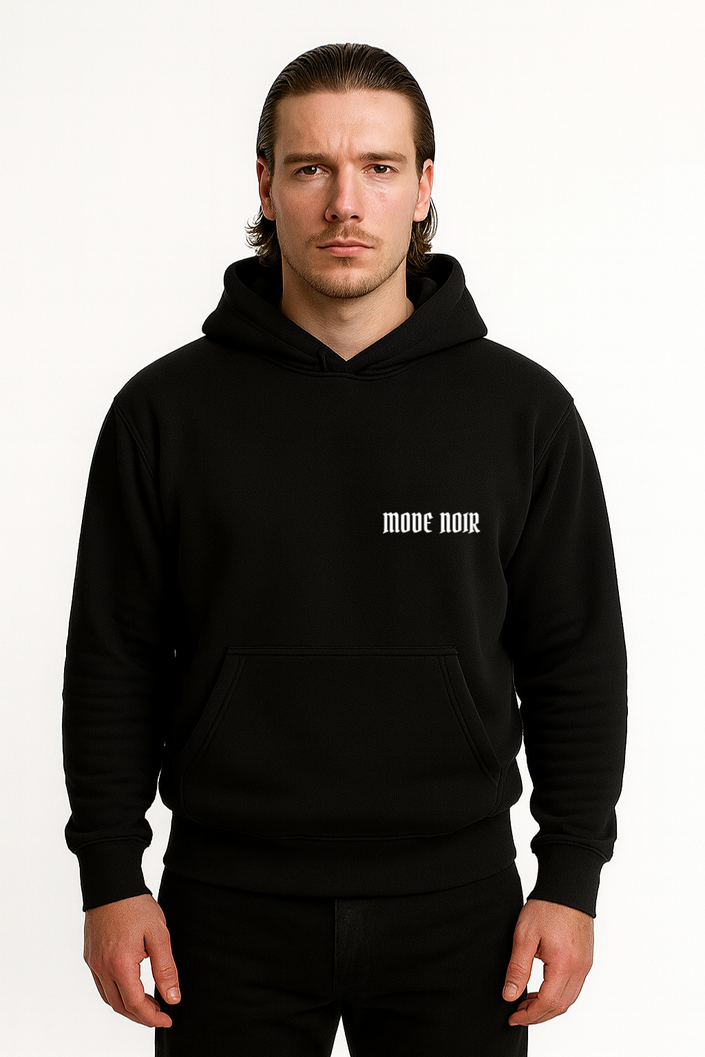 ‘BIG LOGO’ Hoodie (Black)