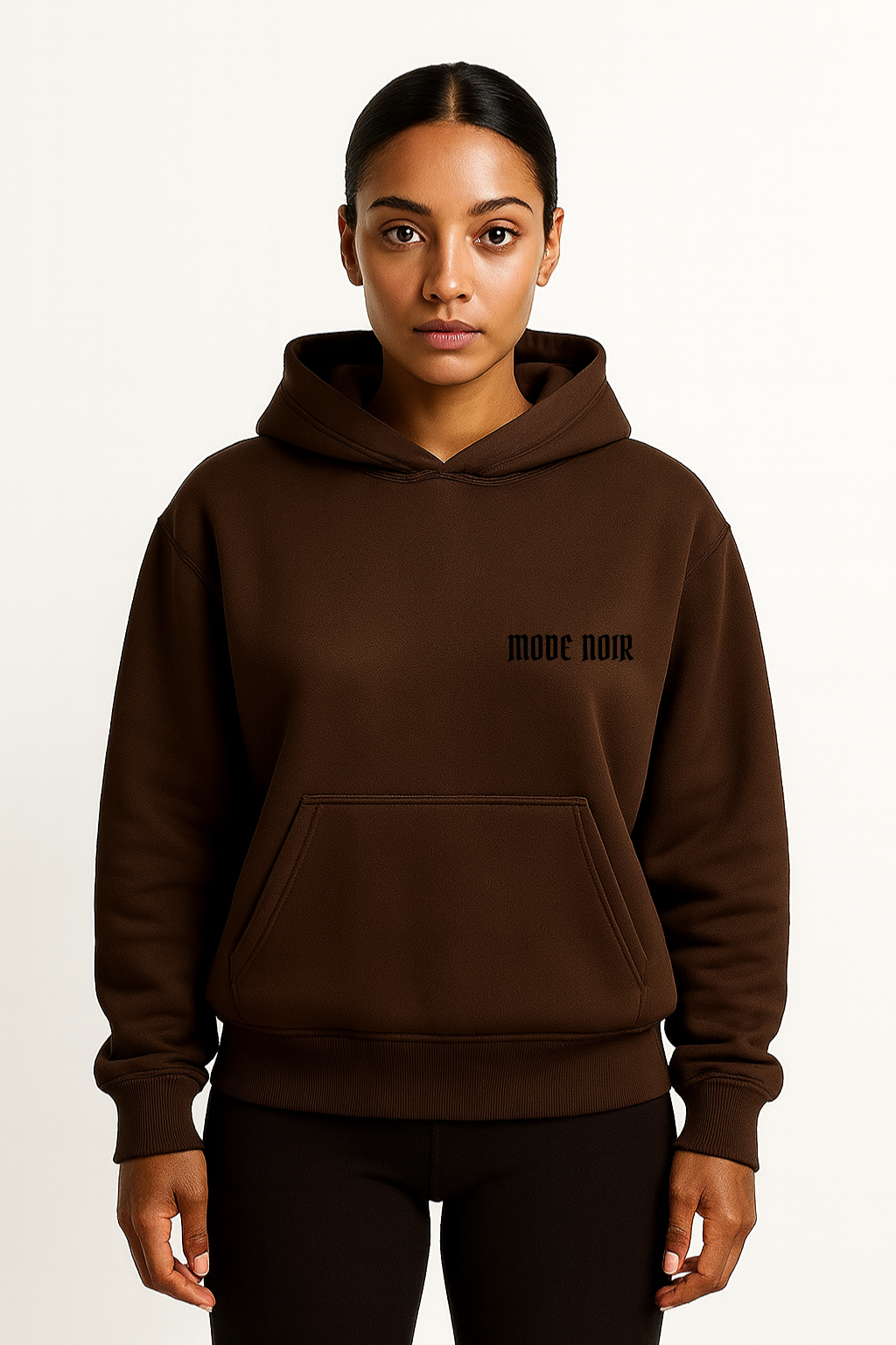 ‘BIG LOGO’ Hoodie (Chocolate Brown)